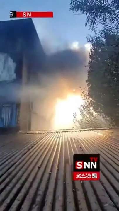 آتش‌سوزی گسترده در انبار پنبه شهرک صنعتی توس مشهد مهار شد + ویدیو_68e3fc861fba7.webp