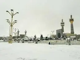 آخرین وضعیت بارندگی در مشهد امروز جمعه ۲۸ آذرماه/ بارش برف در مشهد آغاز شد_694552017f681.webp