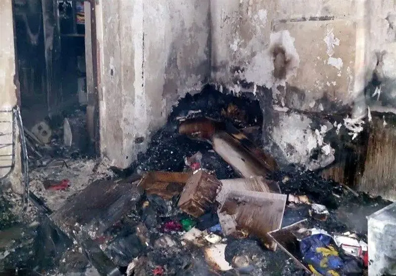 ۳ مصدوم در آتش سوزی واحد مسکونی مهرویلای کرج_697c419b4eab4.webp