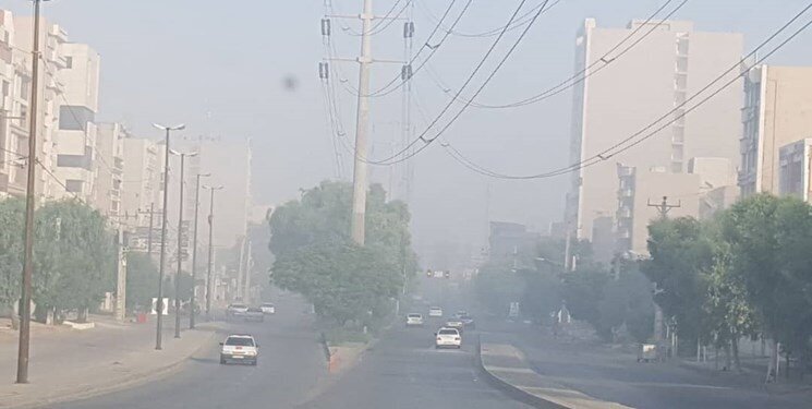 چرخش کانون آلودگی از شرق به جنوب غرب | اهواز با شاخص ۵۰۰ خطرناک‌ترین هوای ایران را ثبت کرد_6a58707e5585f.jpeg